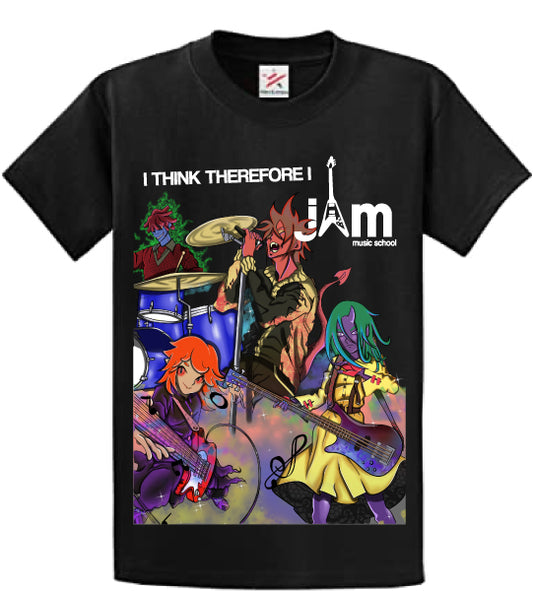 Anime rock band JAM T-shirt design