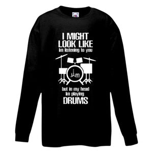 Drums Long Sleeve Top