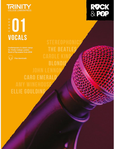 Trinity Rock and Pop Vocal Grade 1