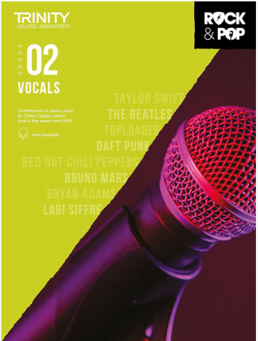 Trinity Rock and Pop Vocal Grade 2